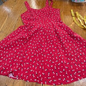 Disney Minnie Mouse print sundress by Lauren Conrad. Size 14. Good condition.